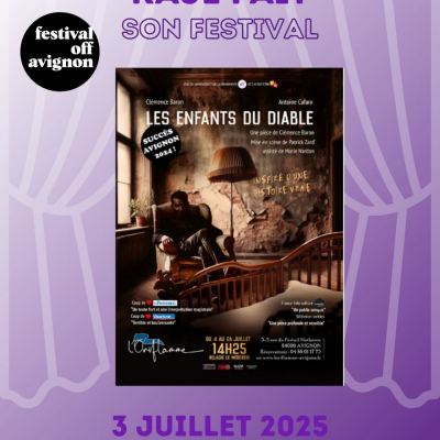 RAJE FAIT SON FESTIVAL JOUR #3 CLEMENCE BARON POUR LES ENFANTS DU DIABLE